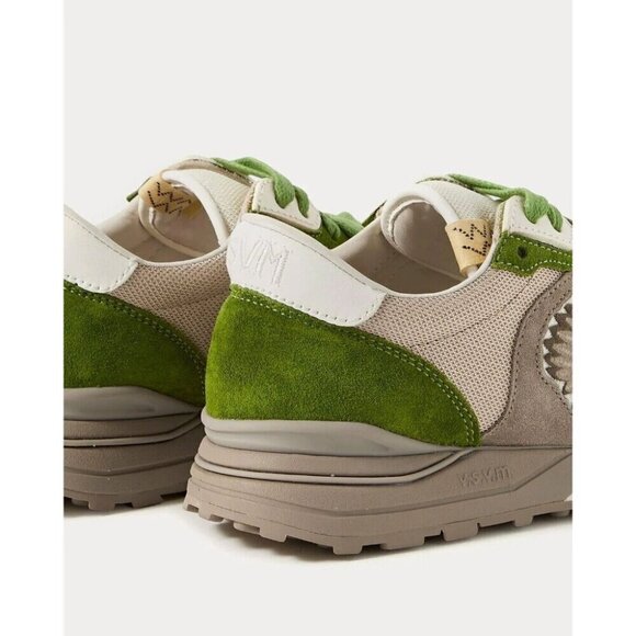 Visvim Roland Low-Top Sneakers 11 Mens Joggers Rare Green - Picture 13 of 13